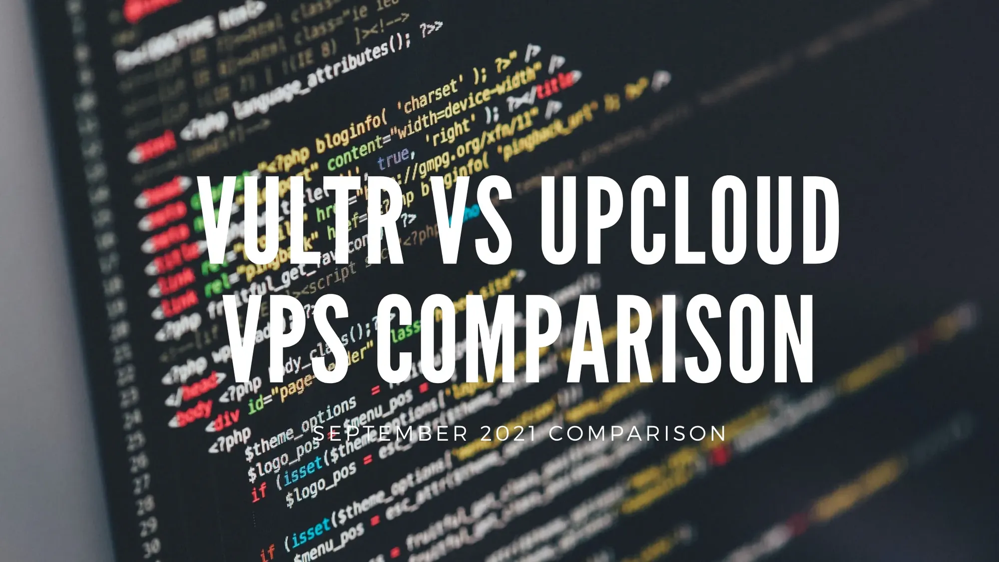 UpCloud vs Vultr High Frequency VPS Comparison September 2021